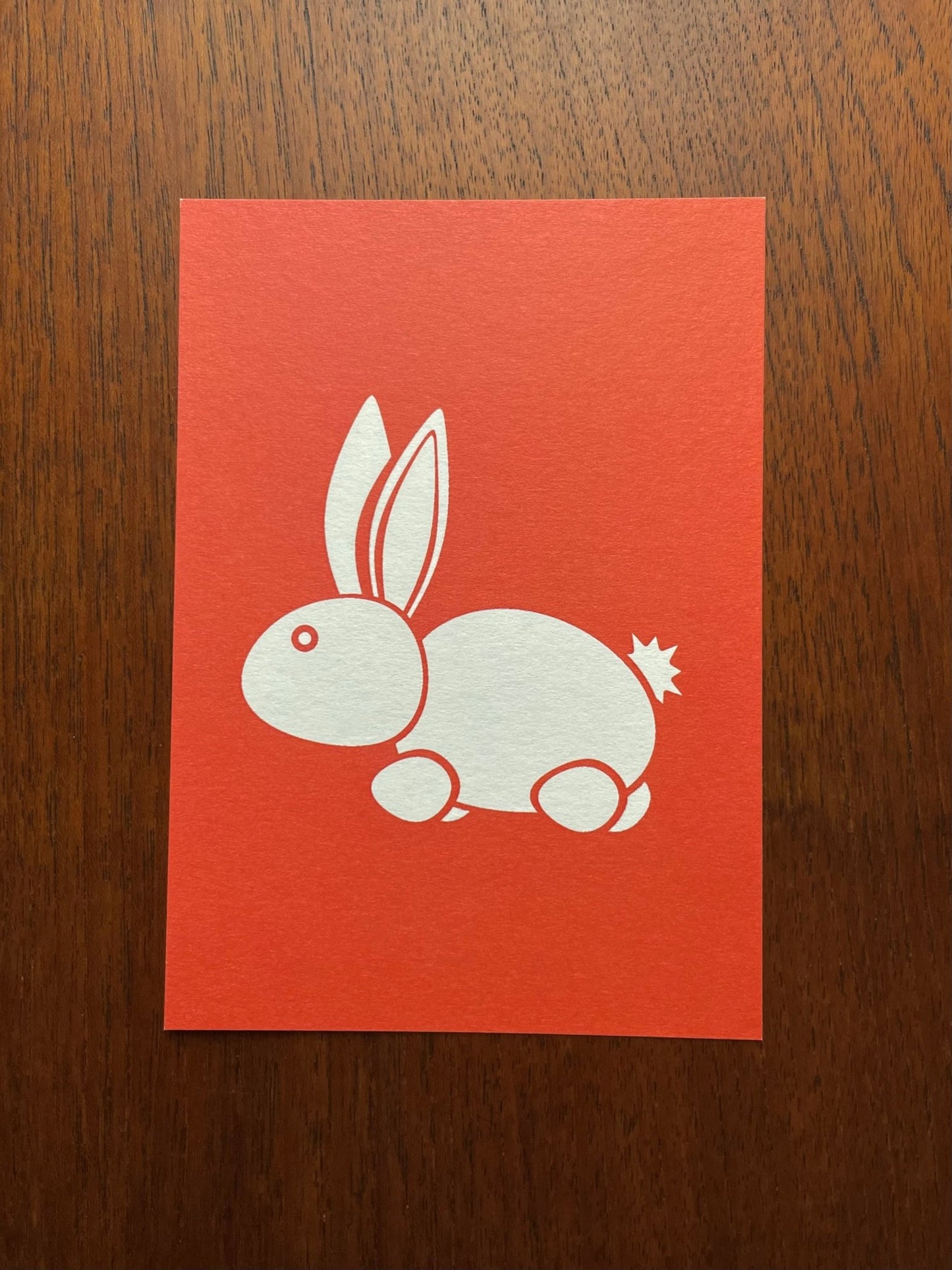 Kevin The Rabbit Postcard